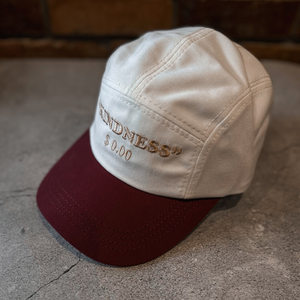 Hijamia KINDNESS $0.00 cyclist cap cream/wine